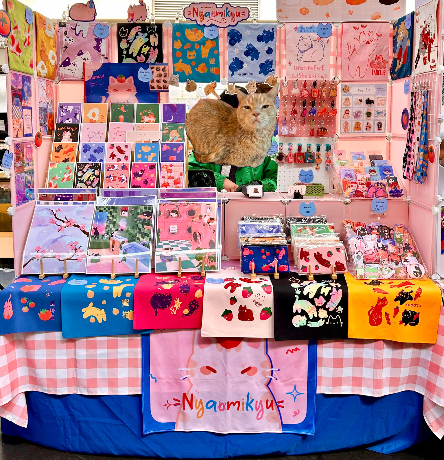 6ft setup (Mini Art Mart Summer '25)